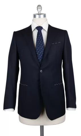 Borrelli Midnight Navy Blue Suit