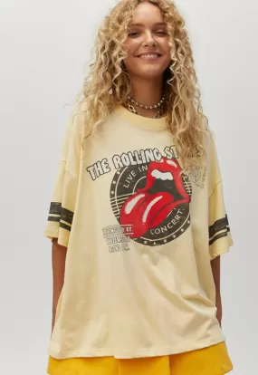 Daydreamer - Rolling Stones Concert Stamp Oversize Tee