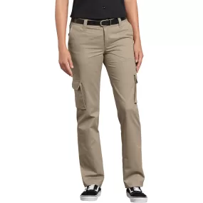 Dickies Stretch Cargo Women's Work Pant FP888DS - Beige