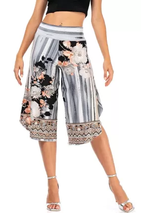 Floral Printed Tango Capri Pants