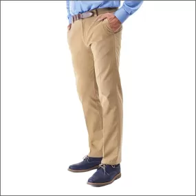 Gurteen Longford Winter Putty Stretch Cotton Chino 