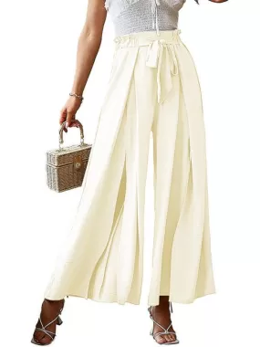 Loose Pleated Wide Leg Women pants