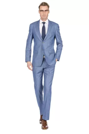 Men's Check Slim Fit Suits