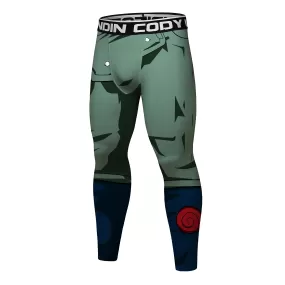 Men's Naruto 'Kakashi' Elite Leggings Compression Spats