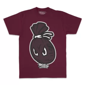 Money Bag - Maroon T-Shirt