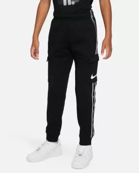 Nike Boys' sports trousers with pockets Sportswear Repeat FD0310-011 black