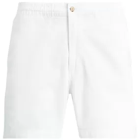 Polo Golf Classic Fit Cotton Knit Prepster Shorts White - SU24