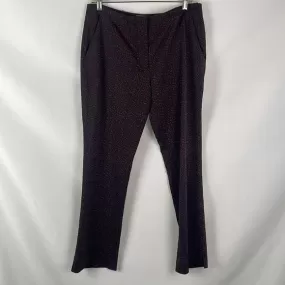 PradaRed Black Print Trousers