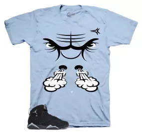 Retro 7 Chambray Raging Face Shirt