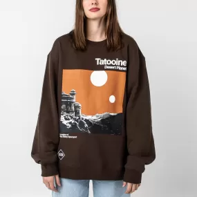 Tatooine Two Setting Suns Crew Sweatshirts