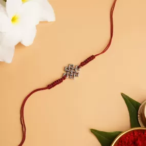 Teejh Indranuj Red Thread Rakhi