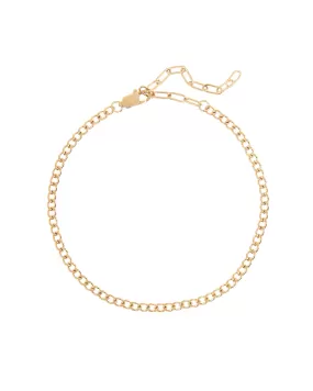 Virgo Energy Anklet- Gold