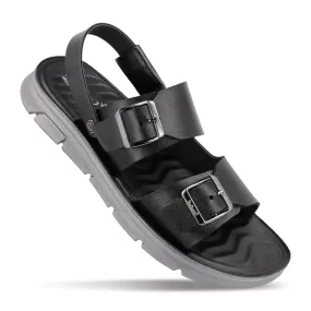 Walkaroo  Men Sandals  - WE1712 BLACK