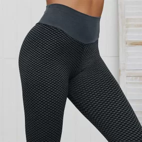 Workout Leggings Women Stretch Breathable Sports Fitness Leggings High Waist Leggings Quick Drying Leggings