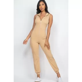 Zip Front Jumpsuit